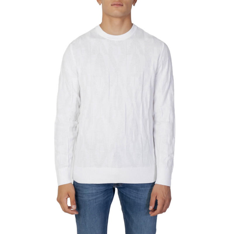 Armani Exchange Knitwear 6LZM1E ZMX8Z White