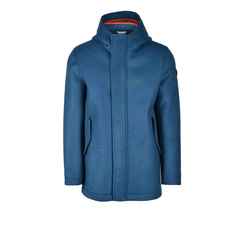 Manuel Ritz Coat 94322126 Azzurro Blue