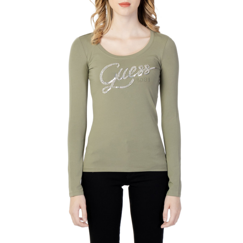 Guess T-shirts W2YI49J1300 Green