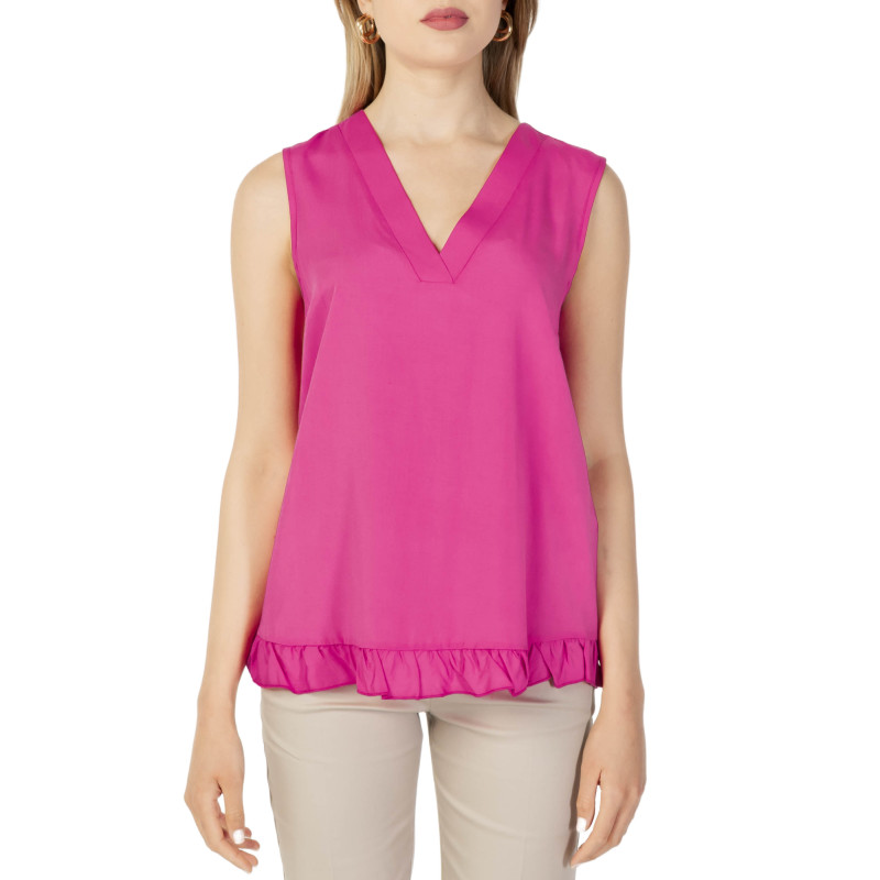 Sandro Ferrone Tank Top S22XBBLIVIDO Fuchsia