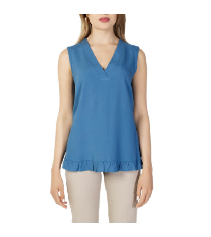 Sandro Ferrone Tank Top S22XBBLIVIDO Blue