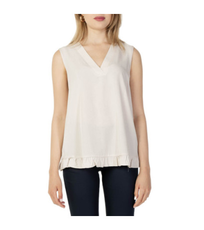 Sandro Ferrone Tank Top S22XBBLIVIDO Beige