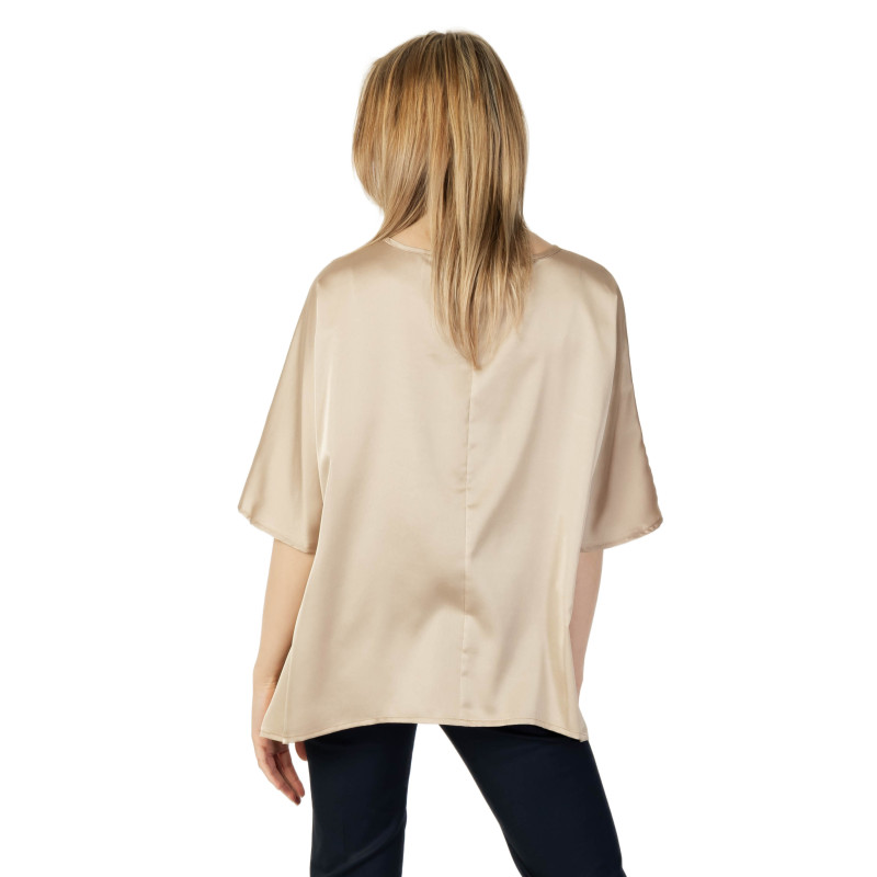 Sandro Ferrone Blouse S22XBBLACERATO Beige