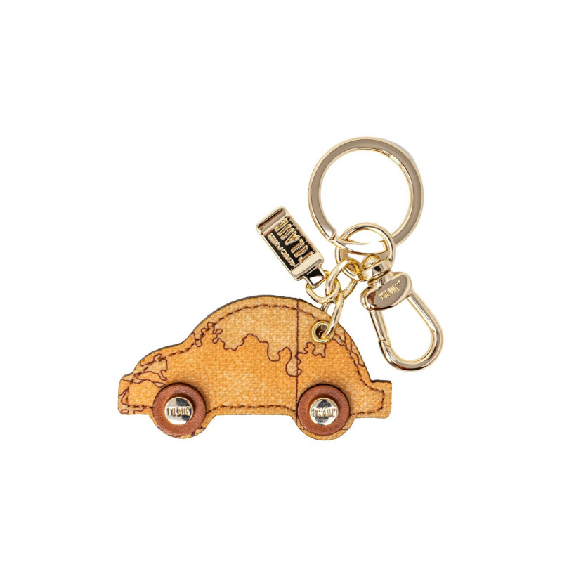 Alviero Martini Prima Classe Key-ring KEYHOLDER-CHARM CAR Beige