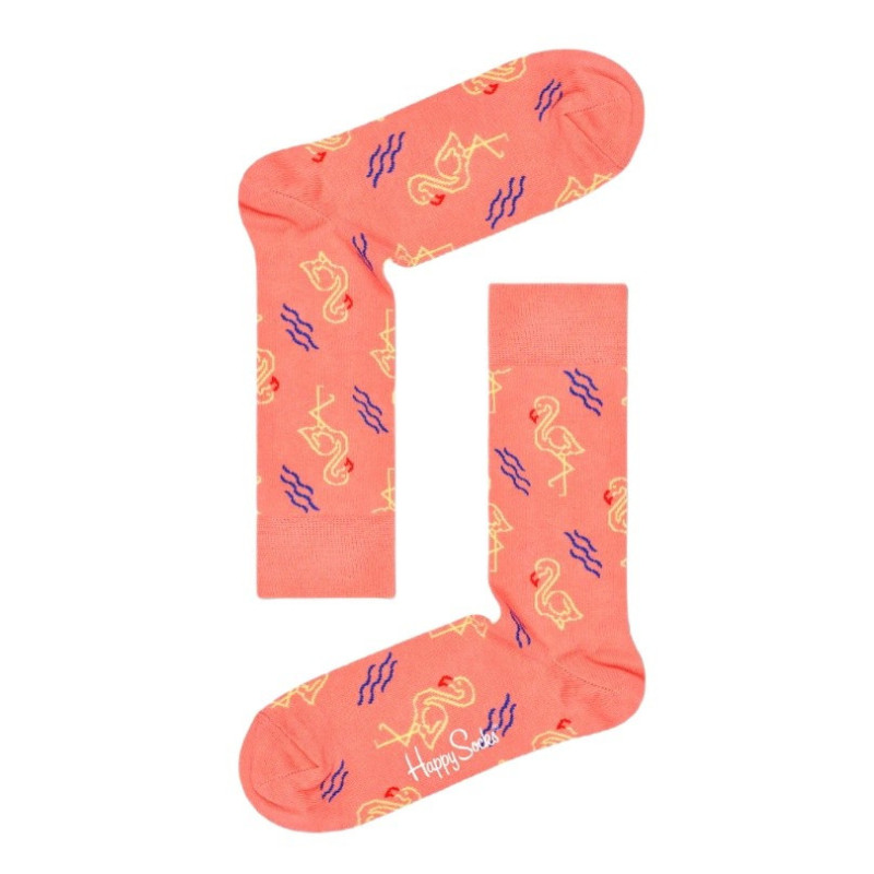 Happy Socks Undershirts FAM01 Coral