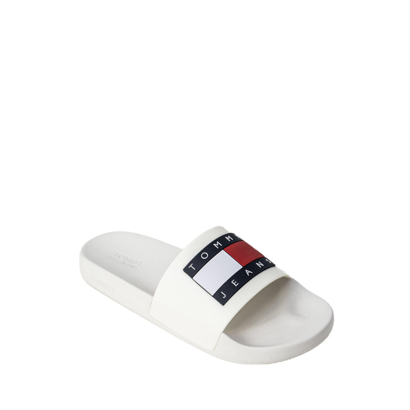 Tommy Hilfiger Jeans Slippers EN0EN01889 White