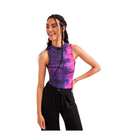 Desigual Tank Top 22SWTK89 Purple