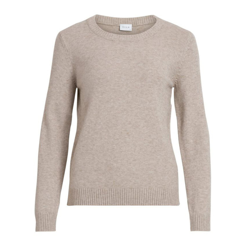 Vila Clothes Knitwear 14054177 Beige