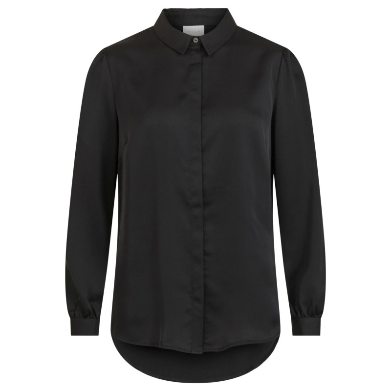 Vila Clothes Shirts 14063320 Black