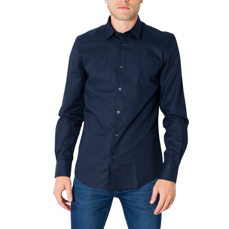 Antony Morato Shirts MMSL00628-FA400079 Blue