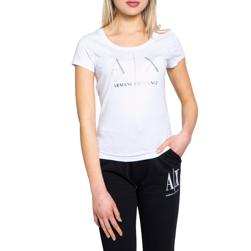 Armani Exchange T-shirts 8NYT83 YJ16Z White