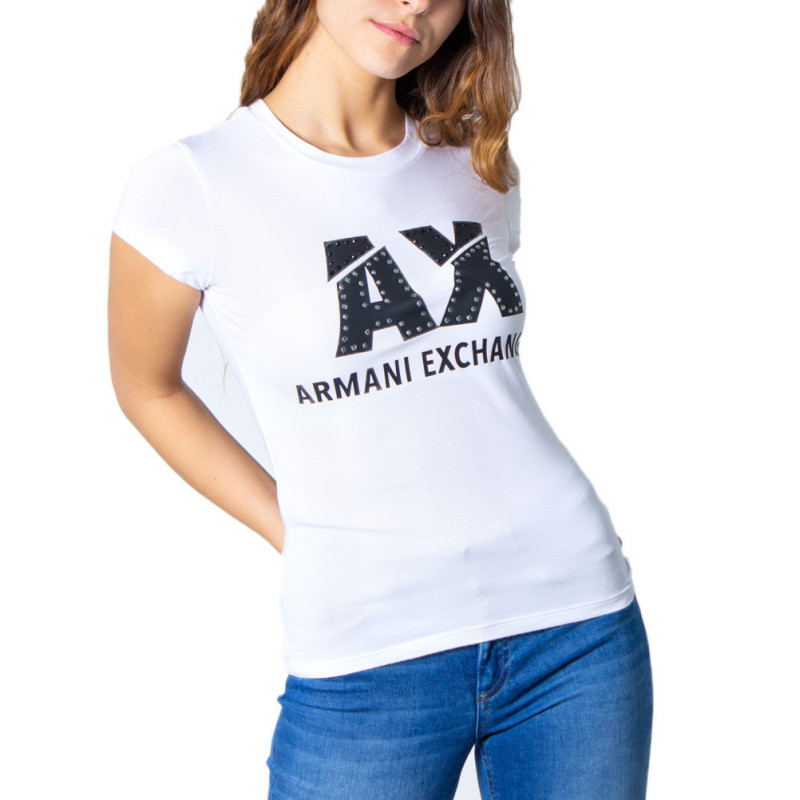 Armani Exchange T-shirts 8NYT86 Y8C7Z White