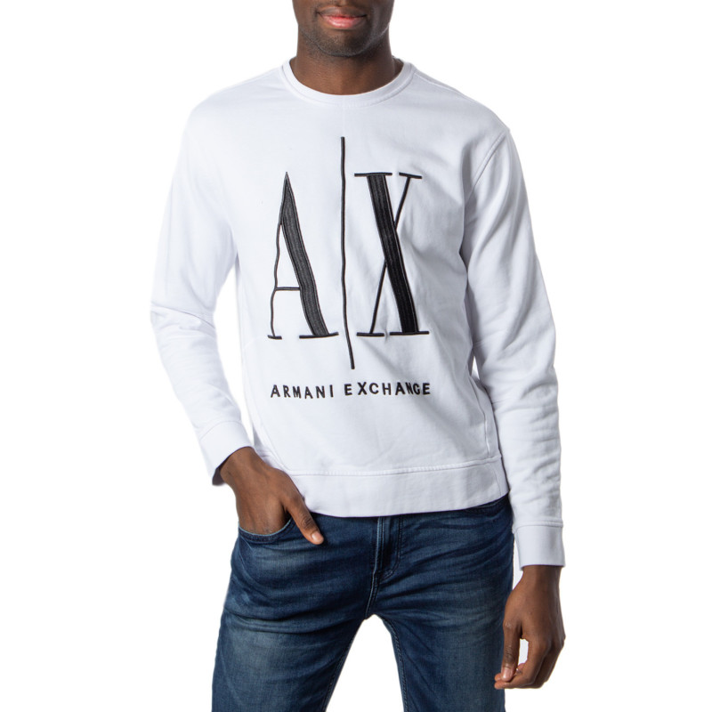 Armani Exchange Sweatshirt 8NZMPA ZJ1ZZ White