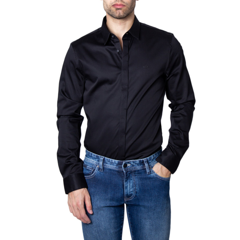 Armani Exchange Shirts 8NZCBD ZN10Z Black