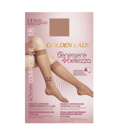 Golden Lady kojinės iki kelių 