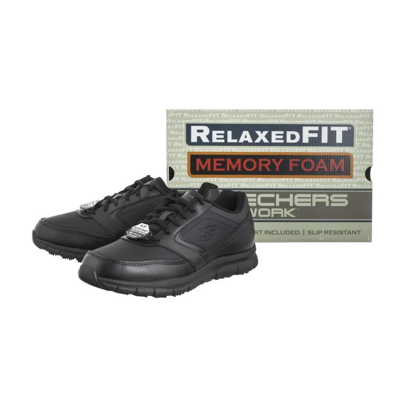 Skechers Nampa Black 77156EC/BLK (SK191-a) spordijalatsid