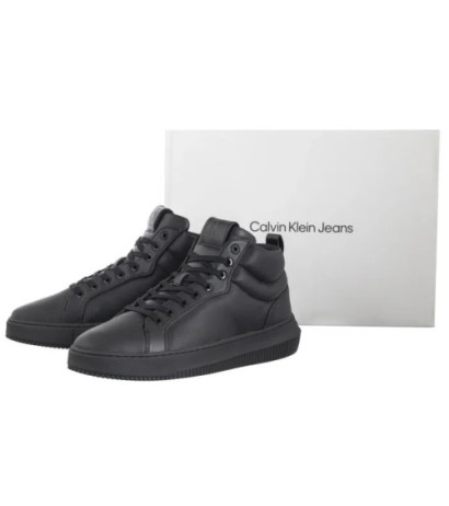 Calvin Klein Chunky Cupsole Clean High Triple Black YM0YM01120 0GJ (CK579-a) sporta apavi