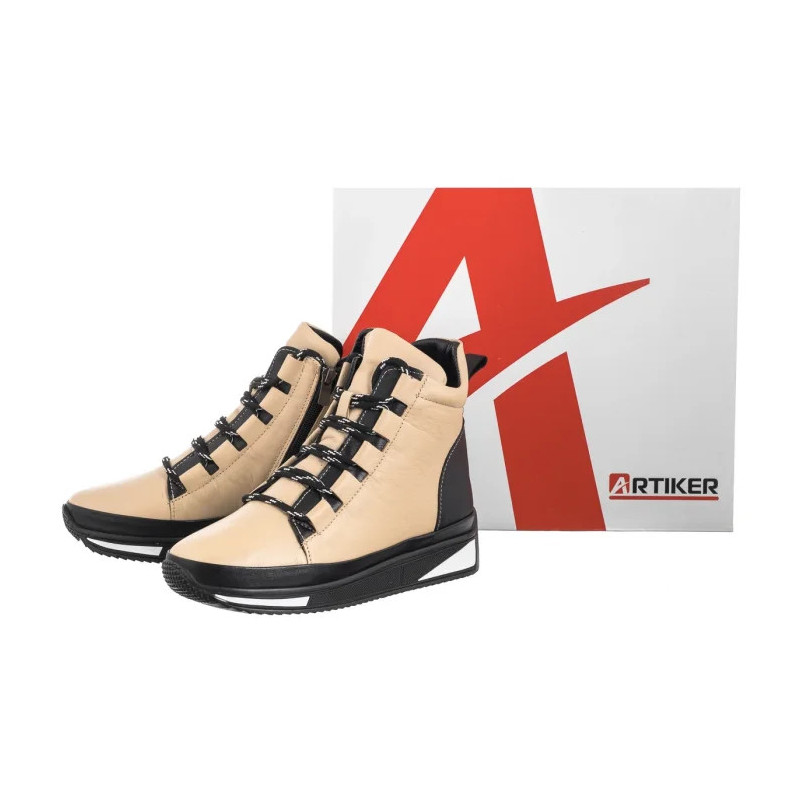 Artiker Beżowe 55C0847 (AR143-b) shoes