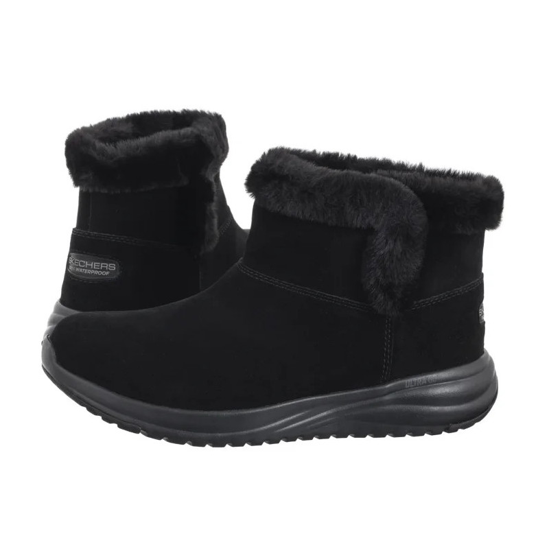 Skechers On-The-Go Stellar Cozy Step Black 144775/BBK (SK187-a) batai