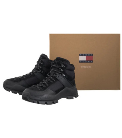 Tommy Hilfiger Tjm Urban Hibryd Boot Black EM0EM01489 BDS (TH1216-a) batai