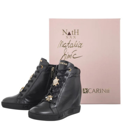 Carinii Czarne B9876__-E50-000-000-B88 (CI779-a) Boots