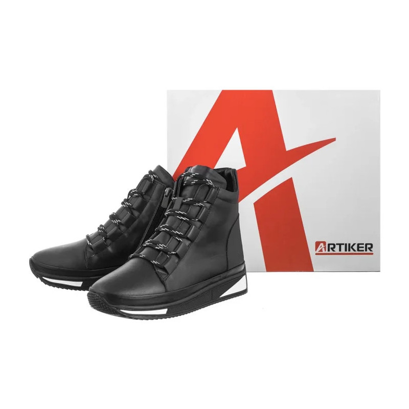 Artiker Czarne 55C0846 (AR143-a) shoes