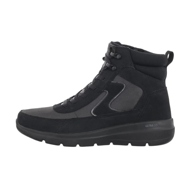 Skechers Glacial Ultra Wanderlust Black/Gray 144198/BKGY (SK186-a) batai