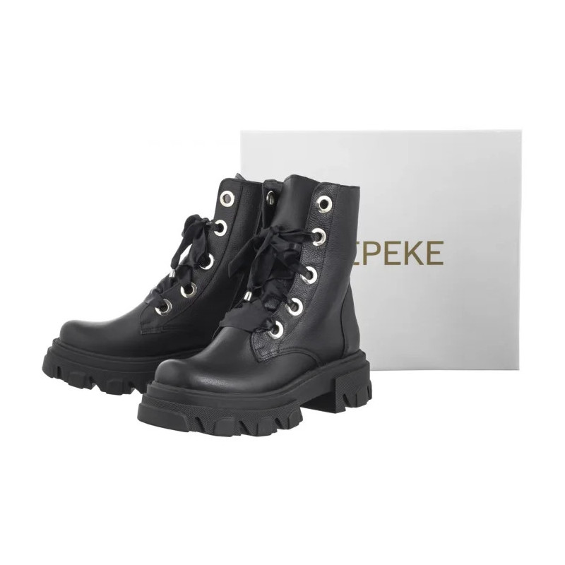 Nepeke Matea Black  (NP1-a) shoes