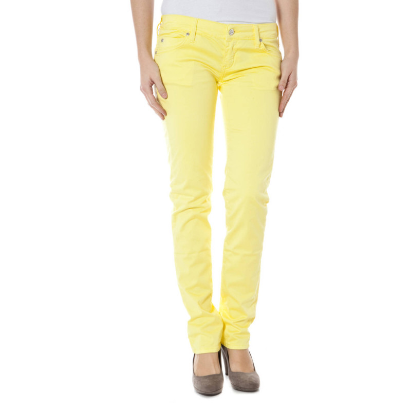 Zuelements trousers Z170108057964U-MICRO-ALBERTINE Yellow