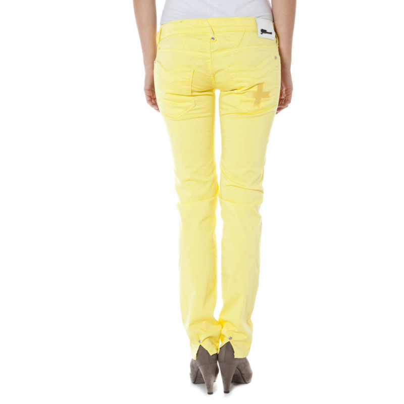 Zuelements trousers Z170108057964U-MICRO-ALBERTINE Yellow