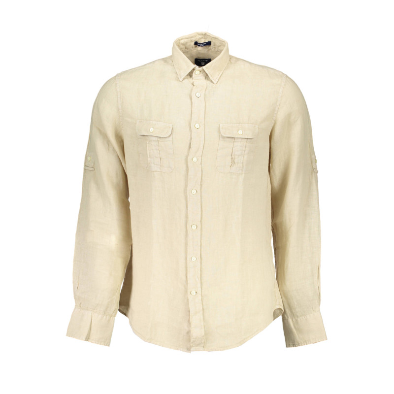 Gant marškiniai 1601347412 Beige