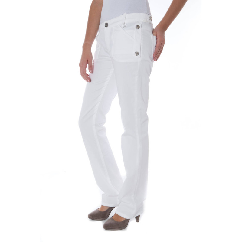 Phard trousers P1708601520200-KUSTER White