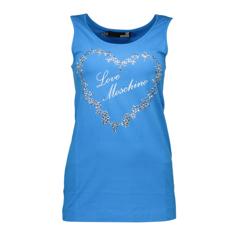 Love moschino T-särk W-4-E21-06-E-1257 Sinine