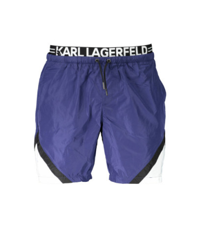 Karl lagerfeld beachwear a towel KL20MBM05 Blue