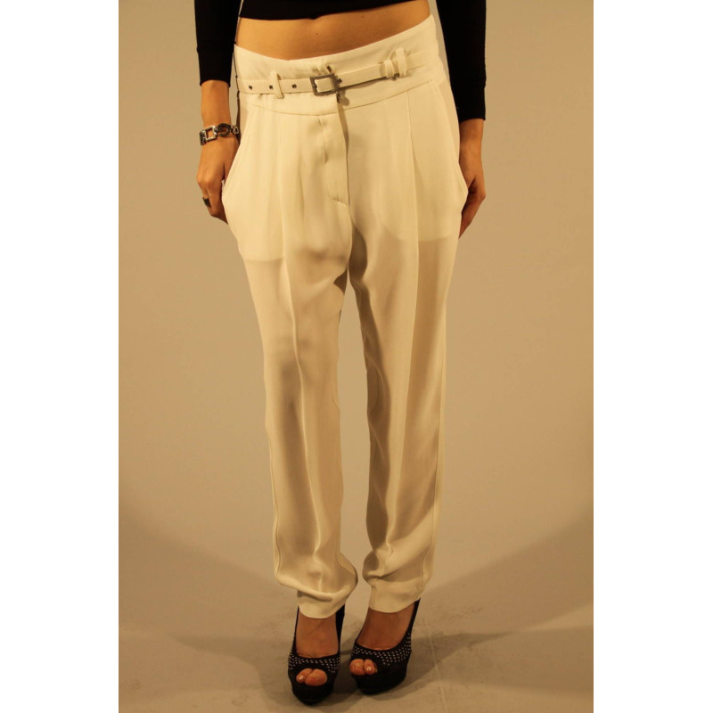 Patrizia pepe trousers 2P0447T2000 White