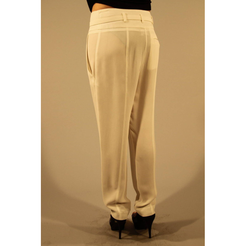 Patrizia pepe trousers 2P0447T2000 White