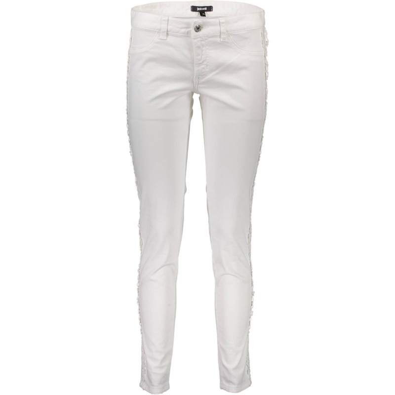 Just cavalli trousers S04LA0115 White