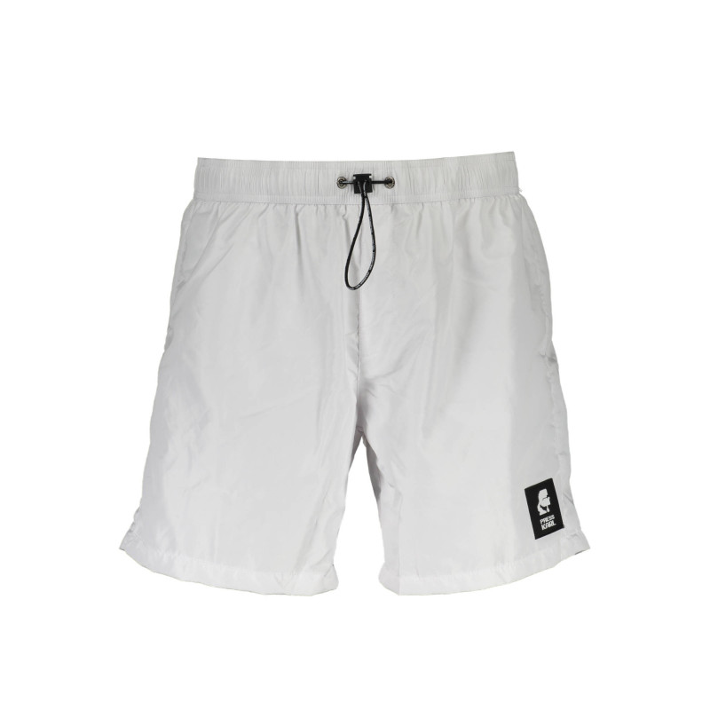 Karl lagerfeld beachwear rankšluostis KL21MBM01 Balta