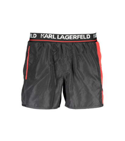 Karl lagerfeld beachwear a towel KL21MBS04 Black