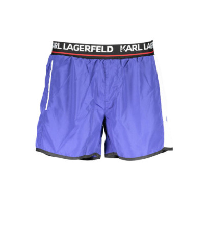 Karl lagerfeld beachwear dvielis KL21MBS04 Zils