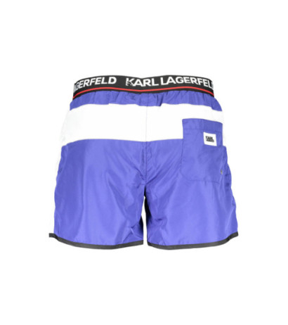 Karl lagerfeld beachwear dvielis KL21MBS04 Zils