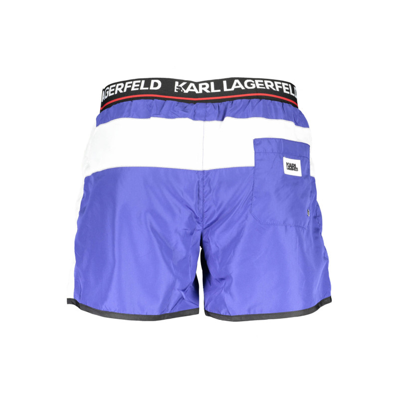 Karl lagerfeld beachwear dvielis KL21MBS04 Zils