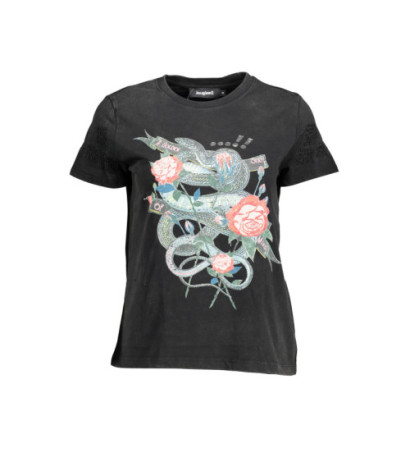 Desigual T-krekls 22SWTK19 Melns