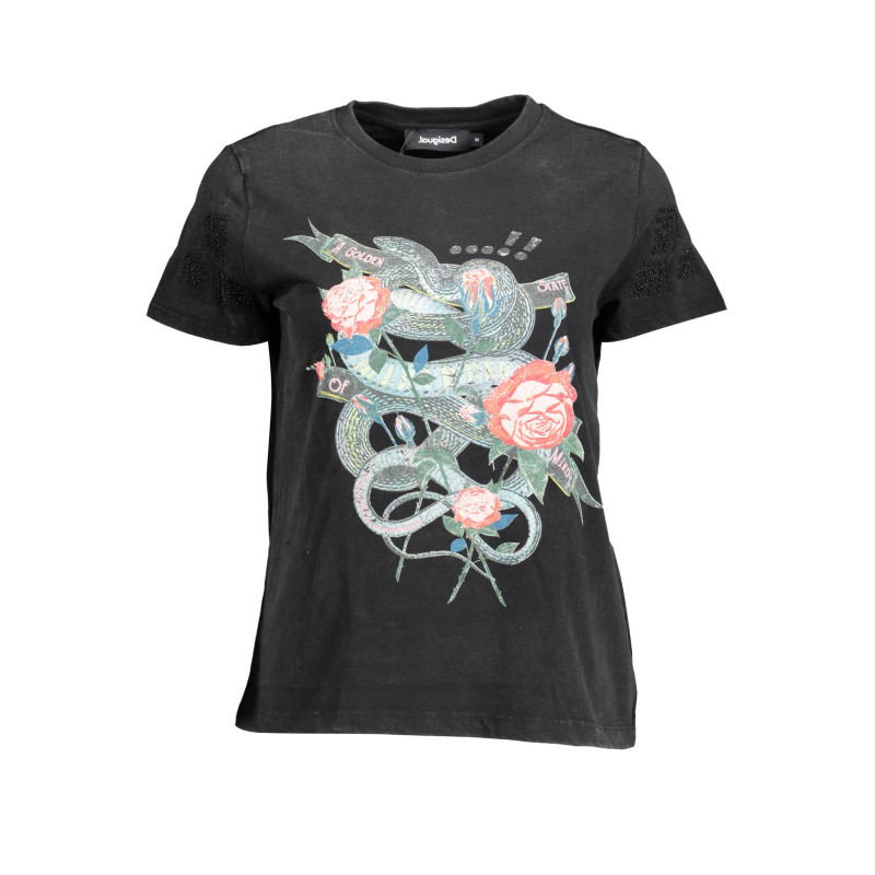 Desigual T-krekls 22SWTK19 Melns