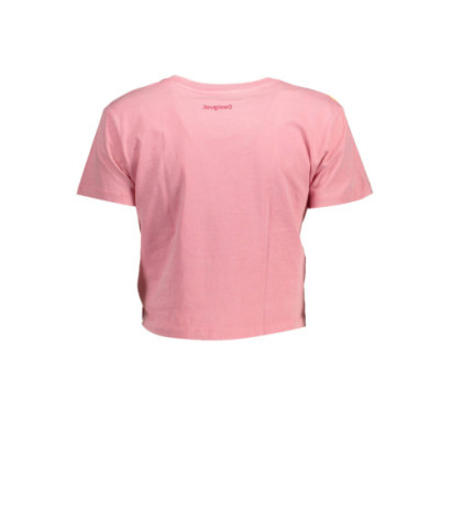 Desigual T-Shirt 22SWTK22 Pink