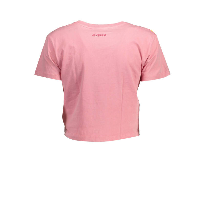 Desigual T-Shirt 22SWTK22 Pink