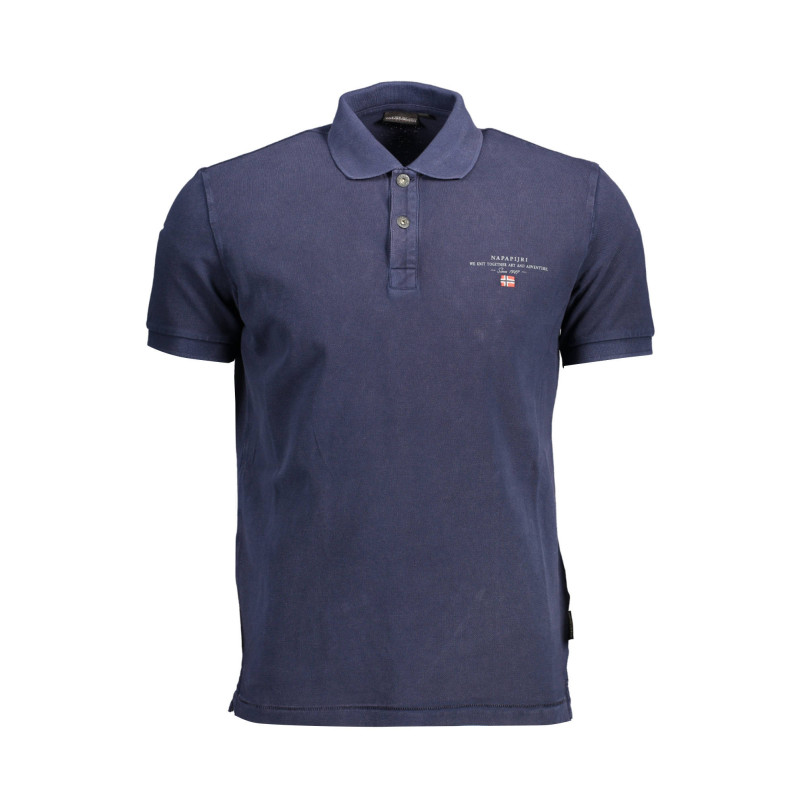 Napapijri polo NP0A4GDL-ELBAS-SS-4 Blue