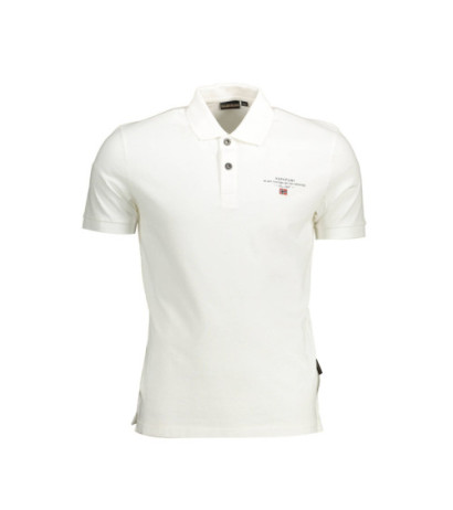 Napapijri polo NP0A4GB4-ELBAS-JERSEY White