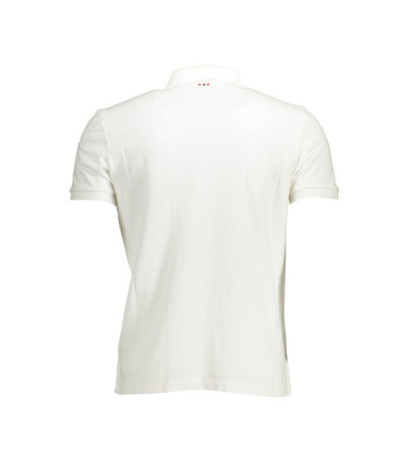 Napapijri polo NP0A4GDL-ELBAS-SS-4 White