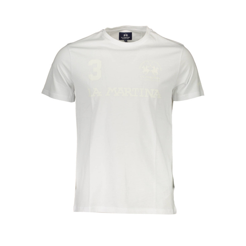 La martina T-Shirt XMR309-JS206 White